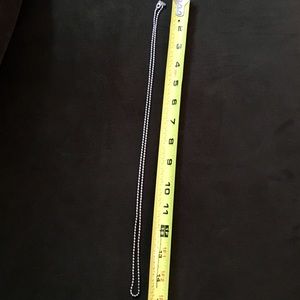 Authentic Tiffany & Co. SS .925 30” Bead Chain